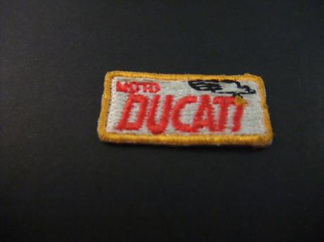 Moto Ducati Italiaans motorfietsmerk logo mouw embleem